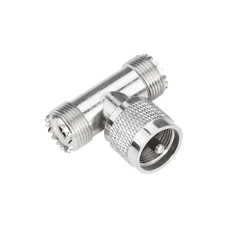 UHF 남성 T RF 커넥터에 UHF 여성